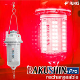 Close-up of IP68 waterproof rating on FUNKS BAKUSHIN Pro